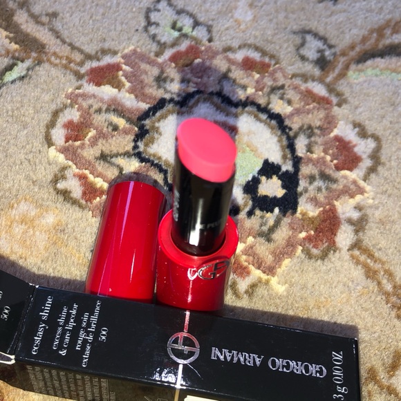 NIB Giorgio Armani ecstasy shine lipstick #500 - Picture 2 of 10
